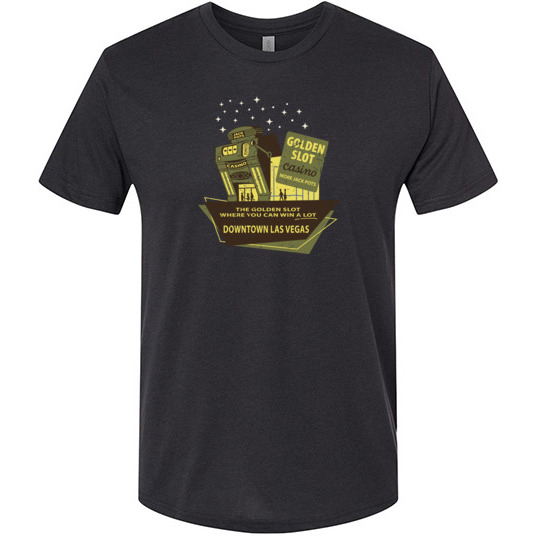 Golden Slot Club, Las Vegas, Version 2, Triblend Tee