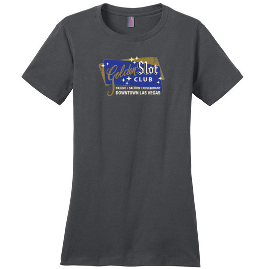 Golden Slot Club, Las Vegas, Version 1, Ladies Cotton Tee