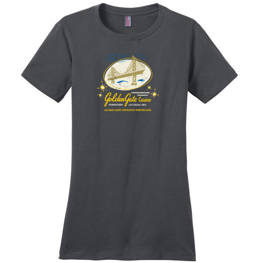 Golden Gate Hotel and Casino, Las Vegas, Ladies Cotton Tee