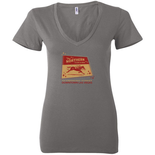 Northern Club, Las Vegas, Bella Ladies V-Neck Tee