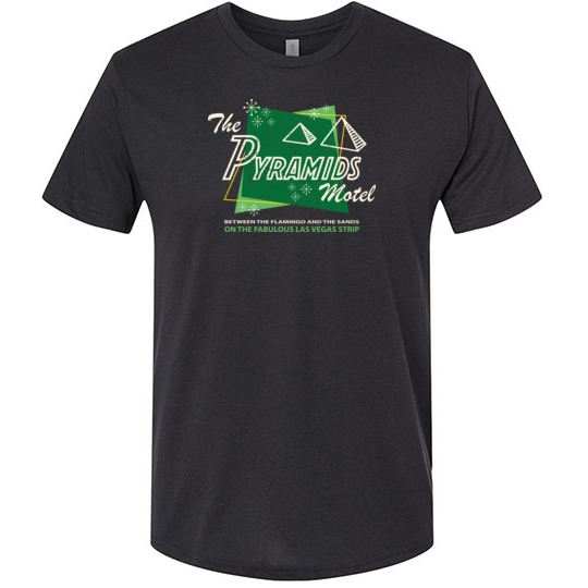Pyramids Motel, Las Vegas, Triblend Tee