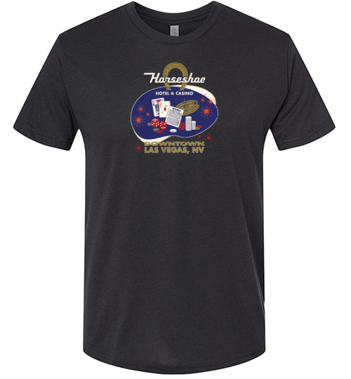 Binion's Horseshoe, Las Vegas, Version 2, Triblend Tee