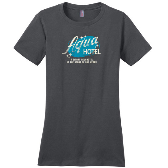Aqua Hotel, Las Vegas, Ladies Cotton Tee