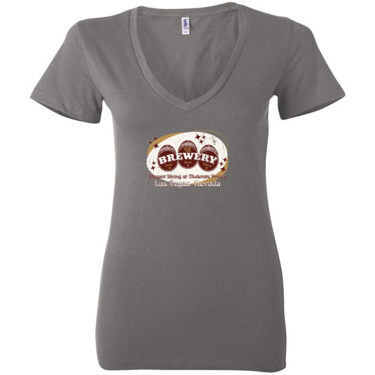 The Brewery Restaurant, Las Vegas, Bella Ladies V-Neck Tee