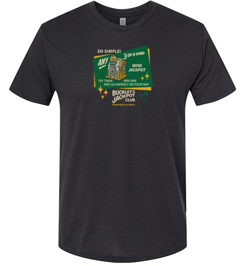 Buckley's Jackpot Club, Las Vegas, Version 2, Triblend Tee