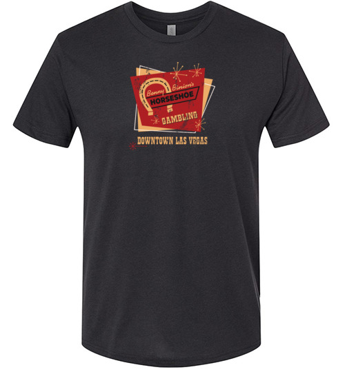 Benny Binion's Horseshoe, Las Vegas, Version 1, Triblend Tee