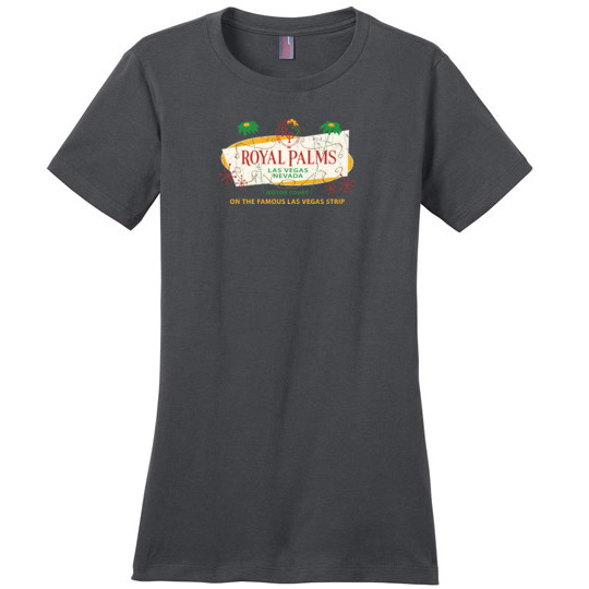 Royal Palms Motel, Las Vegas, Ladies Cotton Tee