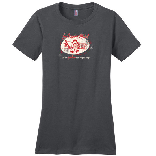La Concha Motel, Las Vegas, Version 4, Ladies Cotton Tee