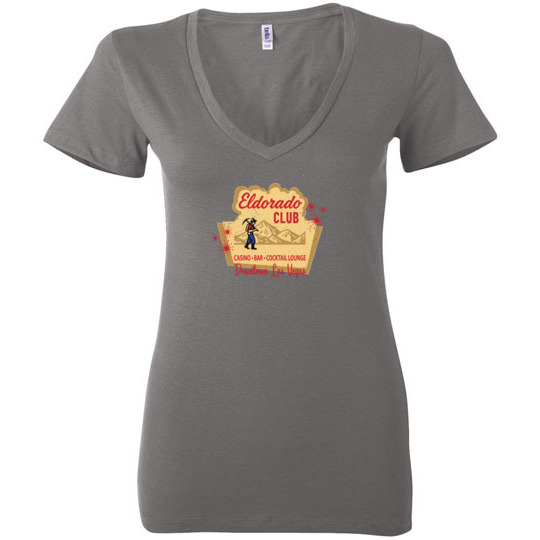 Eldorado Club, Las Vegas, Bella Ladies V-Neck Tee