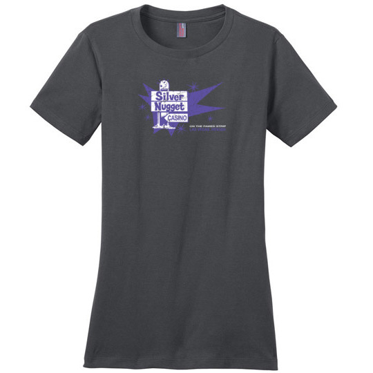 Silver Nugget Casino, Las Vegas, Version 3, Ladies Cotton Tee