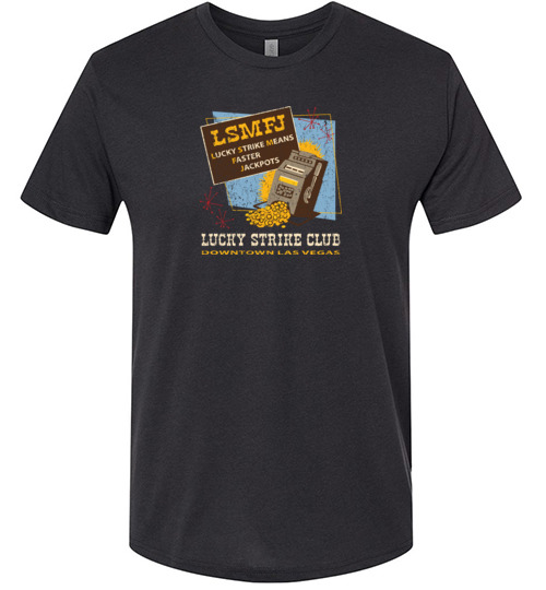 Lucky Strike Club Casino, Las Vegas, Version 2, Triblend Tee