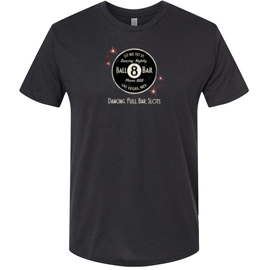 8 Ball Bar and Casino, Las Vegas, Triblend Tee