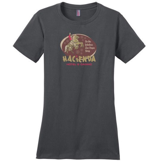 Hacienda Hotel and Casino, Las Vegas, Version 2, Ladies Cotton Tee