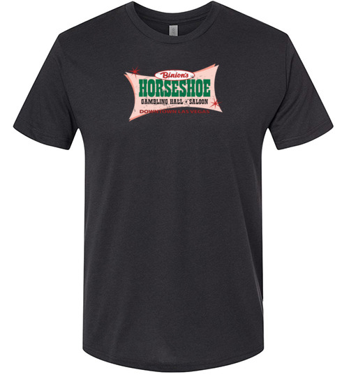 Benny Binion's Horseshoe, Las Vegas, Version 2, Triblend Tee