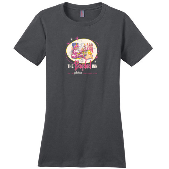 Bagdad Inn, Las Vegas, Version 2, Ladies Cotton Tee