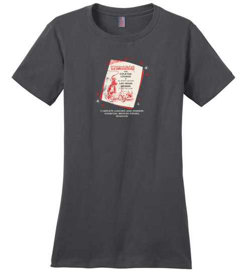 Cinnabar Lounge and Restaurant, Las Vegas, Version 2, Ladies Cotton Tee