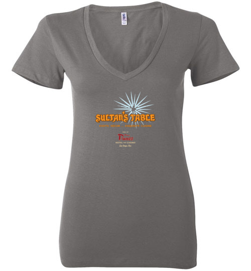Sultan's Table Restaurant, Las Vegas, Bella Ladies V-Neck Tee