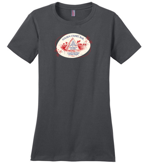 Golden Camel Bar, Las Vegas, Ladies Cotton Tee