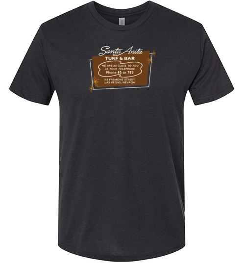 Santa Anita Turf & Bar, Las Vegas, Version 1, Triblend Tee