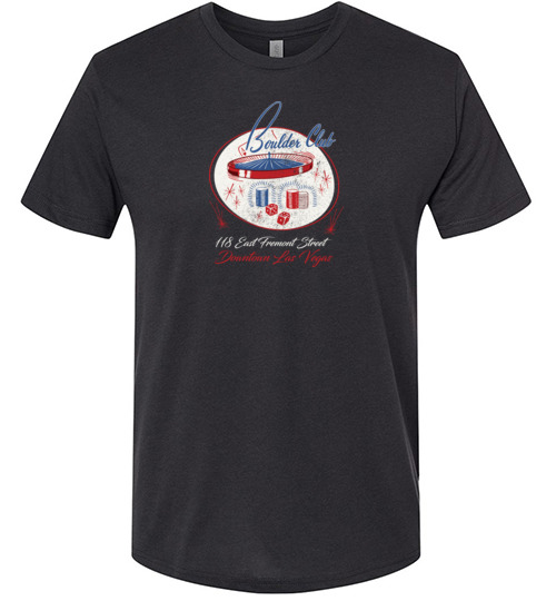 Boulder Club Casino, Las Vegas, Version 2, Triblend Tee
