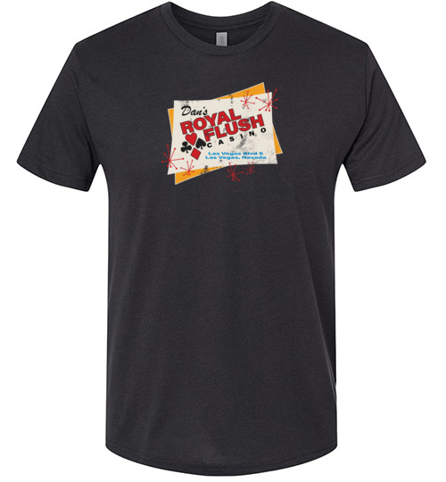 Dan's Royal Flush Casino, Las Vegas, Triblend Tee