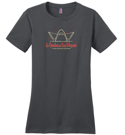 La Concha Motel, Las Vegas, Version 5, Ladies Cotton Tee