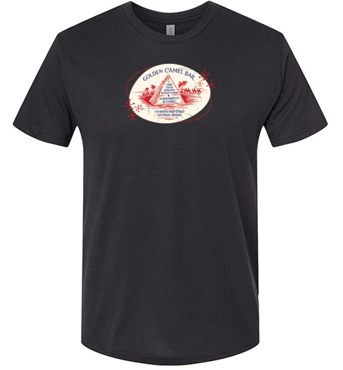 Golden Camel Bar, Las Vegas, Triblend Tee