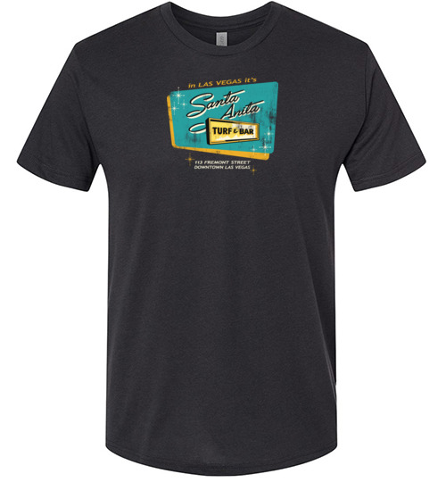 Santa Anita Turf & Bar, Las Vegas, Version 2, Triblend Tee