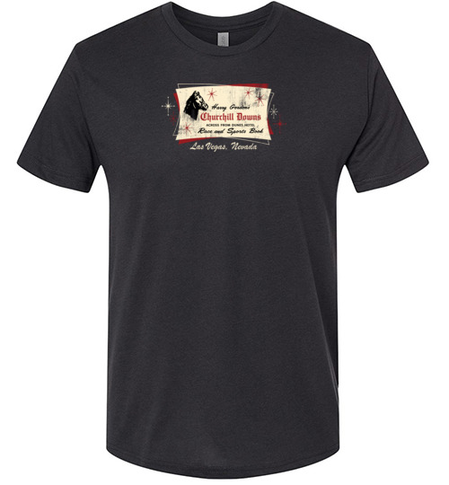 Churchill Downs Race and Sports Book, Las Vegas, Triblend Tee