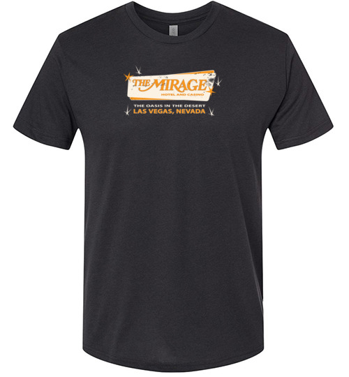 Mirage Hotel and Casino, Las Vegas, Version 2, Triblend Tee