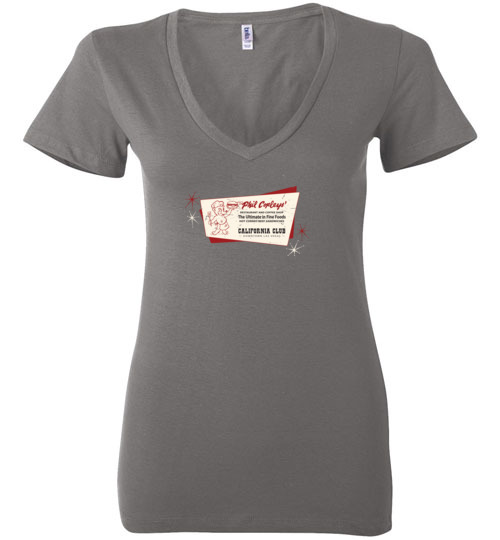 Phil Copley's Restaurant and Coffee Shop, Las Vegas, Bella Ladies V-Neck Tee