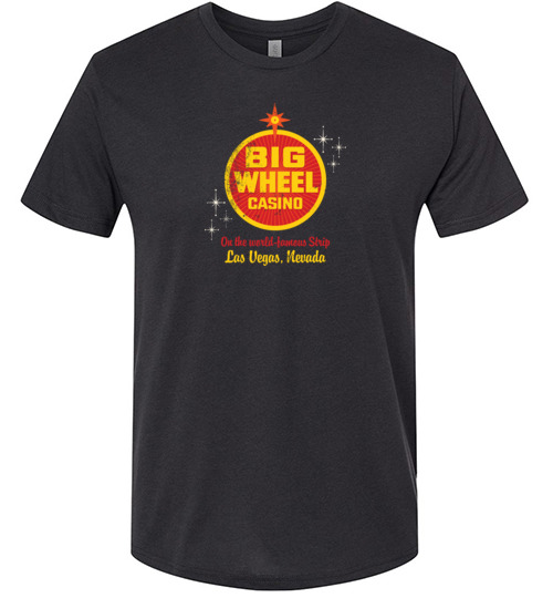 Big Wheel Casino, Las Vegas, Triblend Tee