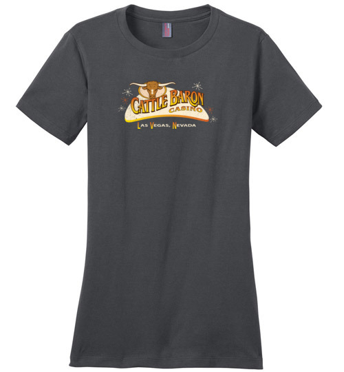 Cattle Baron Casino, Las Vegas, Ladies Cotton Tee