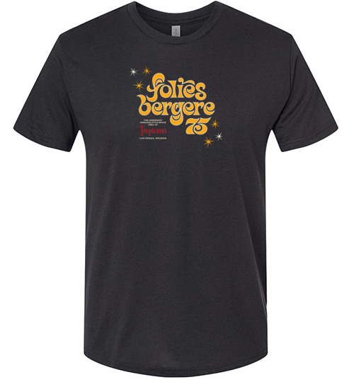 Folies Bergere 75 Revue 1, Las Vegas, Triblend Tee