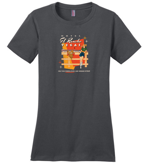 El Rancho Vegas Hotel and Casino, Las Vegas, Version 7, Ladies Cotton Tee