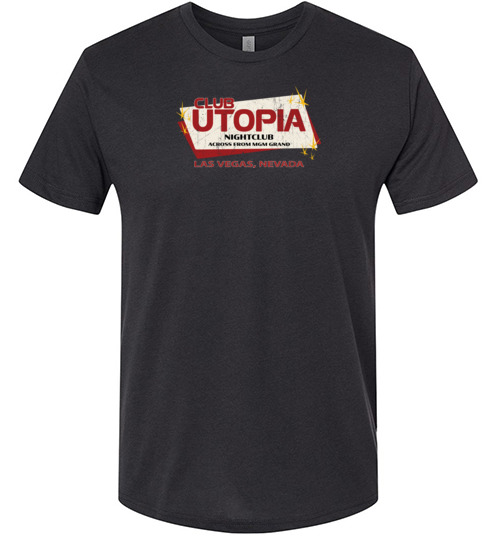 Club Utopia Nightclub, Las Vegas, Triblend Tee