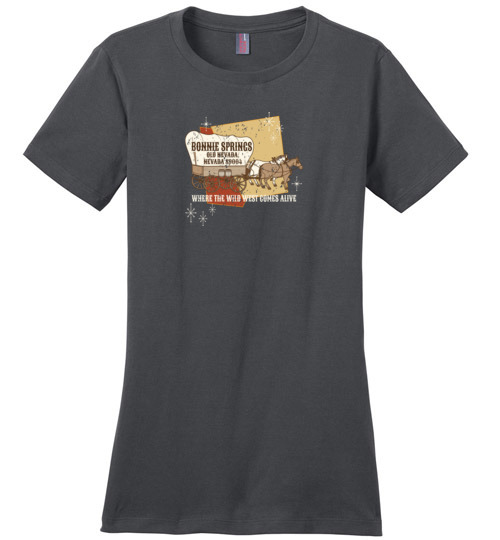 Bonnie Springs Ranch, Las Vegas, Ladies Cotton Tee
