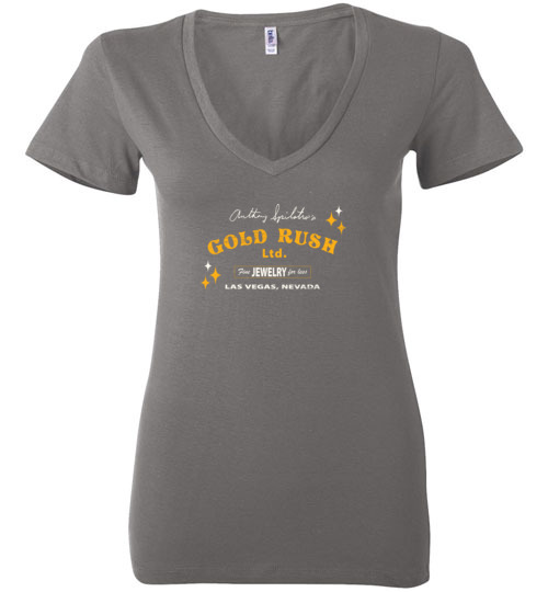 Gold Rush Jewelry, Las Vegas, Bella Ladies V-Neck Tee