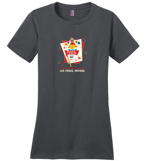 Dee's Hamburgers Restaurant, Las Vegas, Ladies Cotton Tee