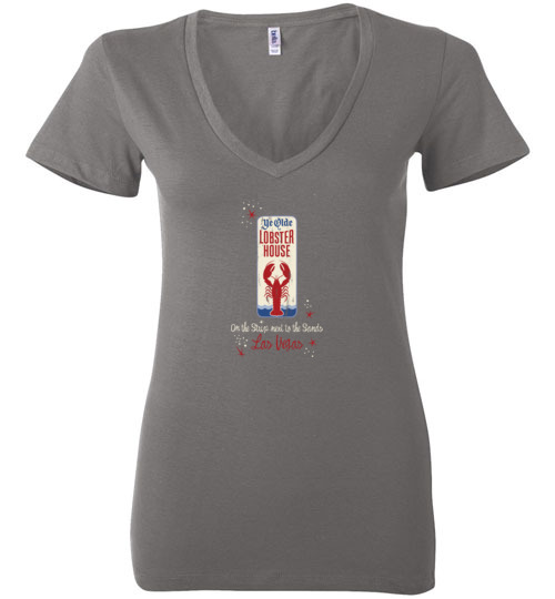 Ye Olde Lobster House Restaurant, Las Vegas, Bella Ladies V-Neck Tee