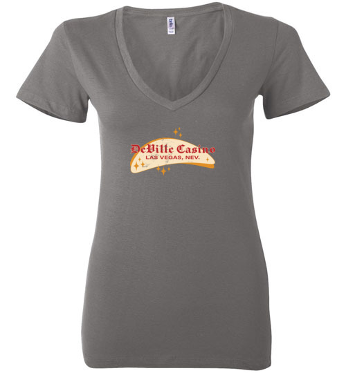 DeVille Casino, Las Vegas, Bella Ladies V-Neck Tee