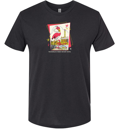 Flamingo Hotel and Casino, Las Vegas, Version 3, Triblend Tee