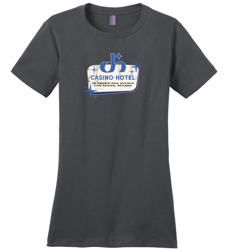 Casino Hotel Motor Lodge, Las Vegas, Ladies Cotton Tee