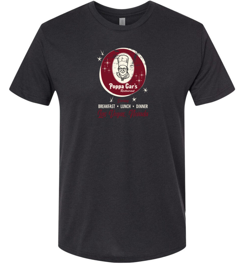 Poppa Gar's Restaurant, Las Vegas, Triblend Tee
