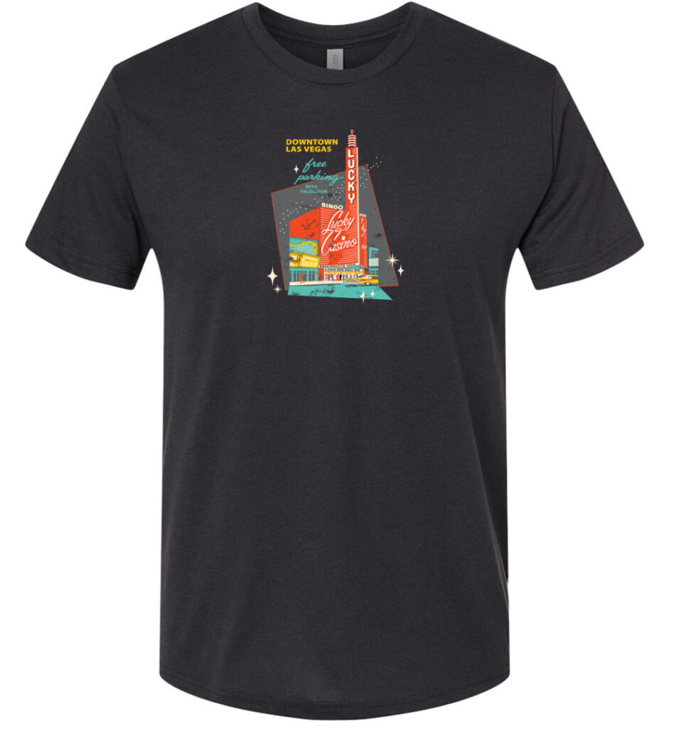 Lucky Casino, Las Vegas, Version 2, Triblend Tee