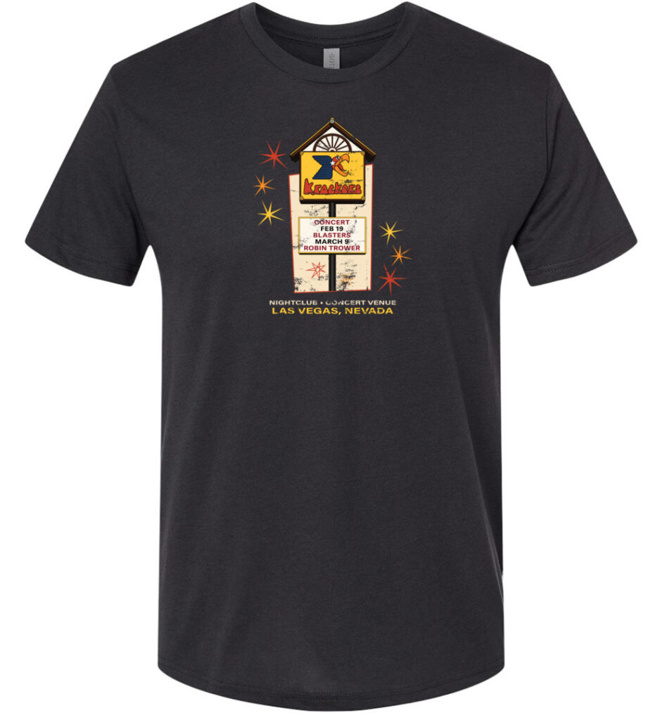 Krackers Nightclub and Concert Venue, Las Vegas, Triblend Tee