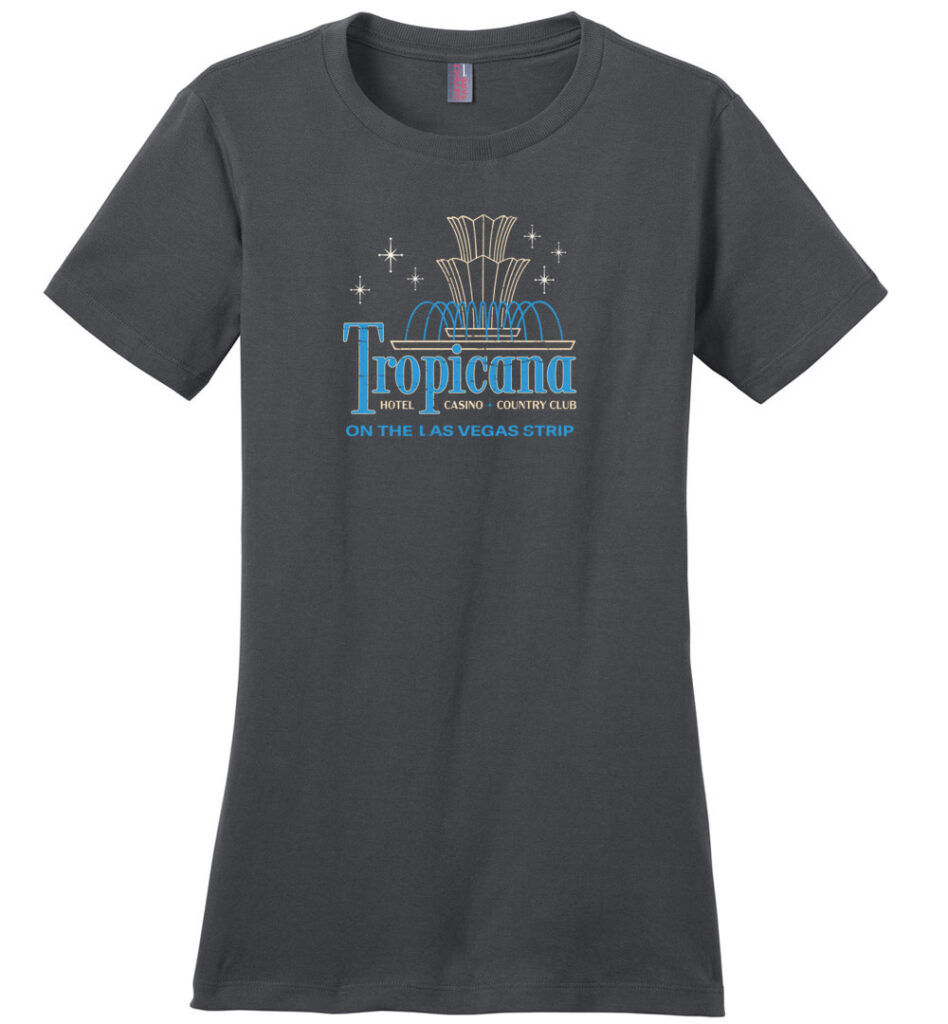 Tropicana Hotel and Casino, Las Vegas, Version 5, Ladies Cotton Tee