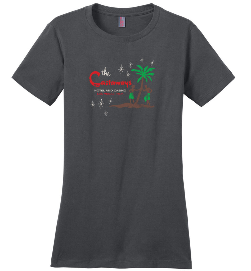 Castaways Hotel and Casino, Las Vegas, Version 8, Ladies Cotton Tee