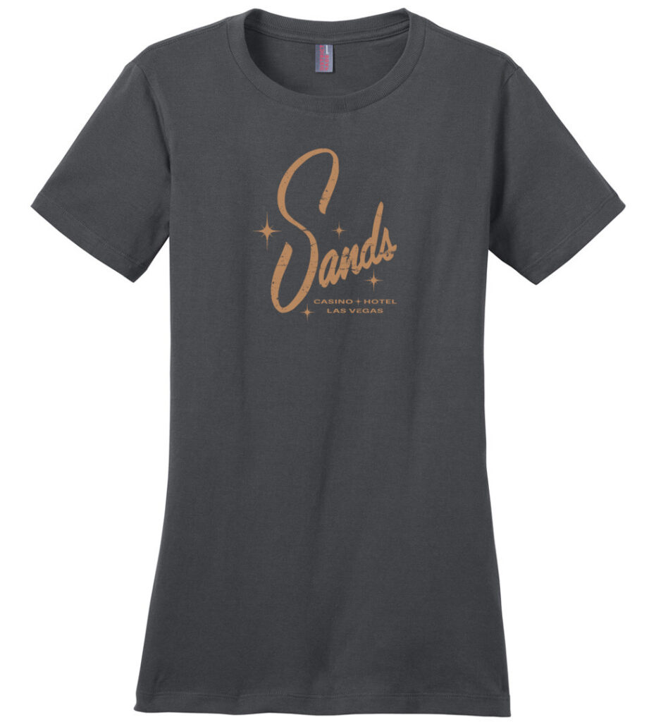 Sands Hotel and Casino, Las Vegas, Version 10, Ladies Cotton Tee