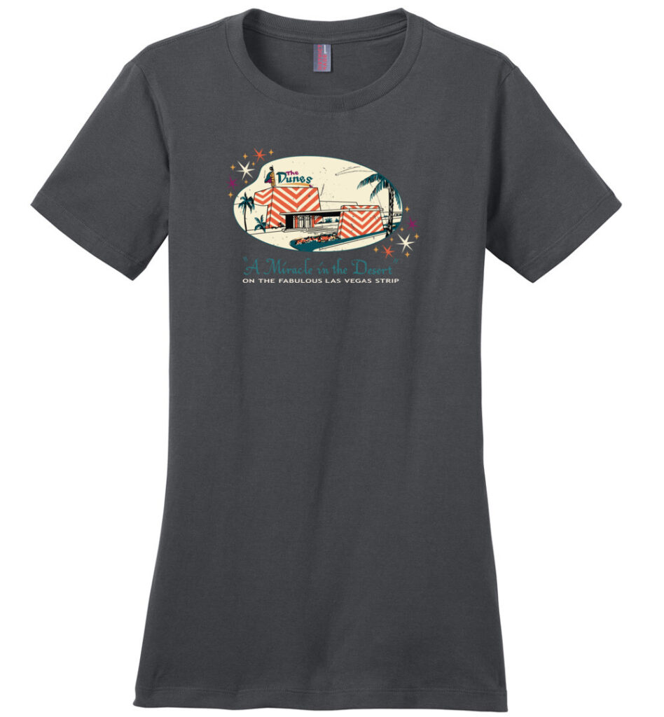 Dunes Hotel and Casino, Las Vegas, Version 9, Ladies Cotton Tee
